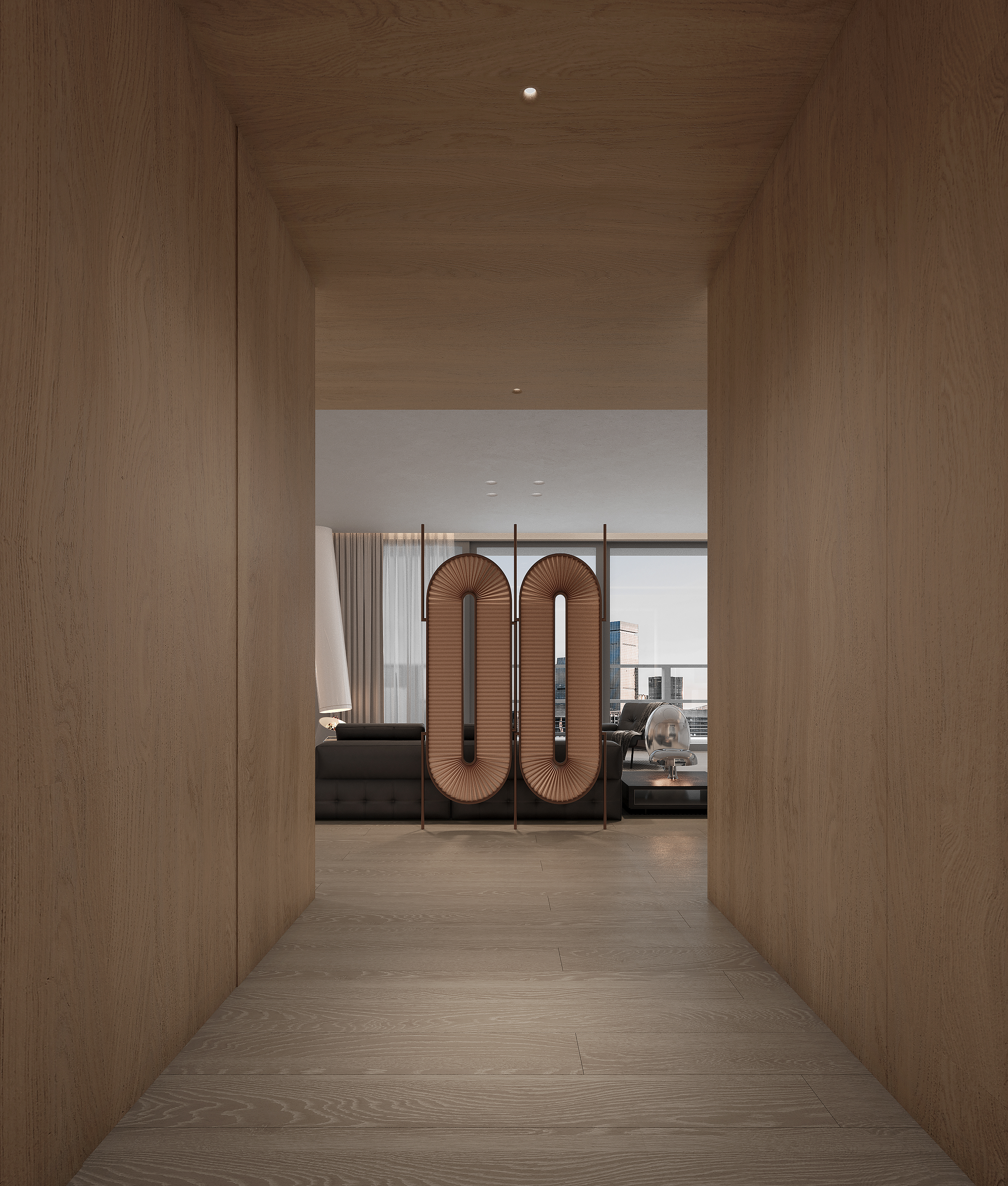 霸道总裁200M²一居室——深圳华侨城宝辰-0