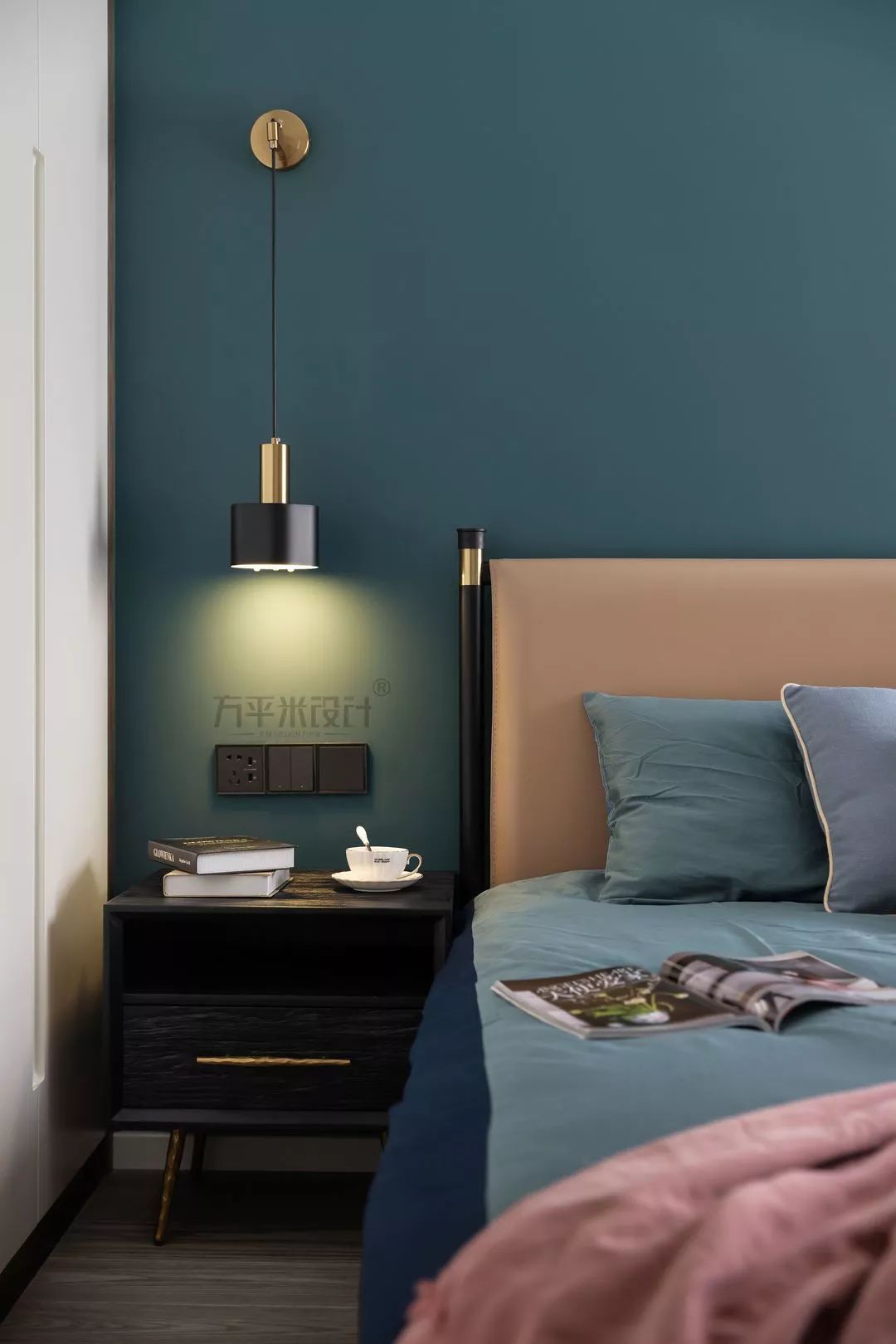 现代轻奢温馨家 | 方平米设计新作，小菠萝三口之家-78