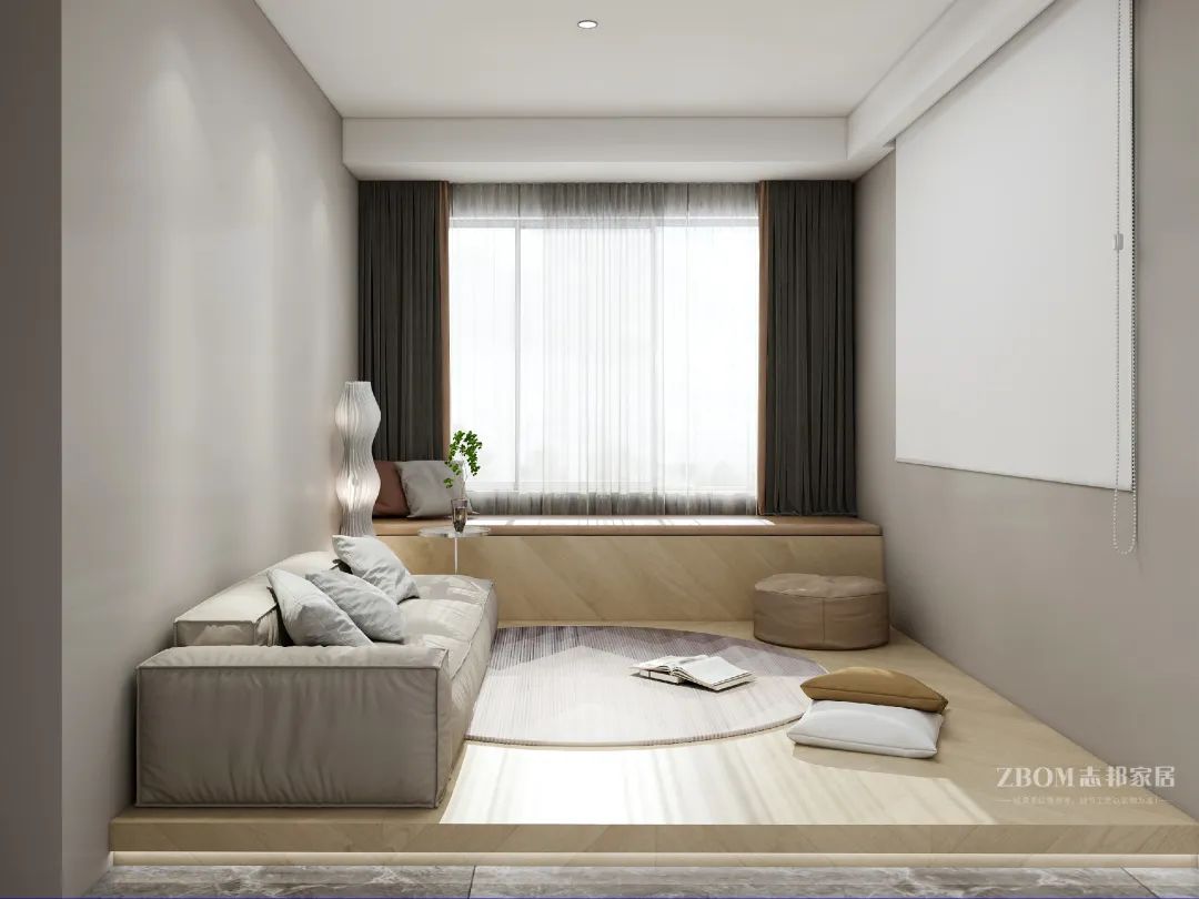 现代风大平层-63