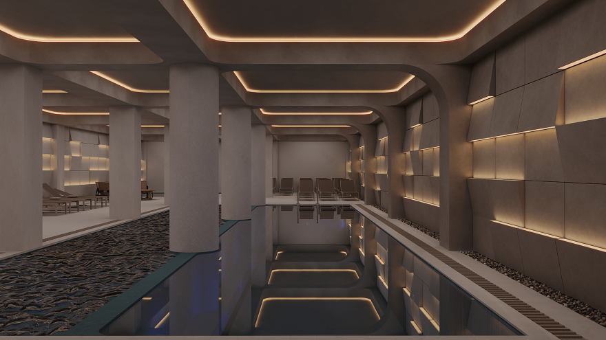 室内泳池及花园区域设计丨亚美尼亚丨Vana Setrakian-2