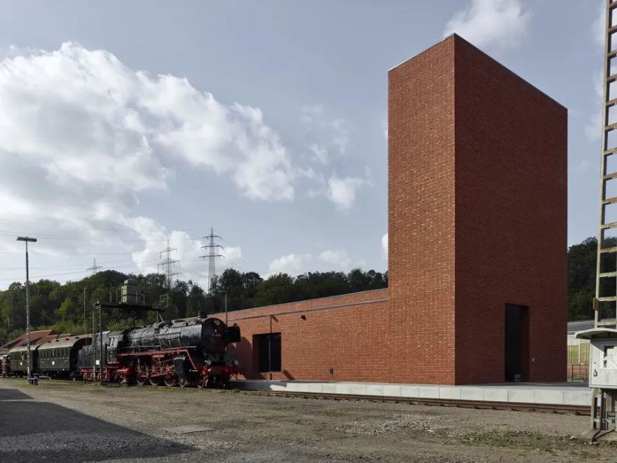 德国铁路博物馆新接待大楼,工业风设计致敬历史,引领未来-0