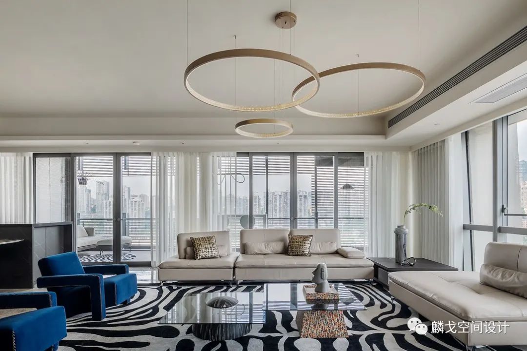 重庆来福士轻奢大平层丨中国重庆丨麟戈设计-22