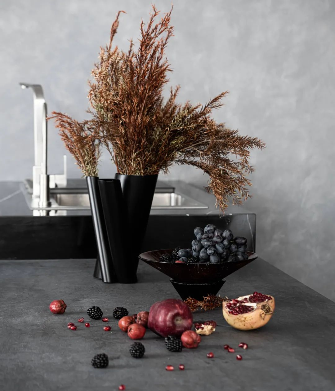 120m²暗黑系公寓，冷硬质感还原深邃本真！-26