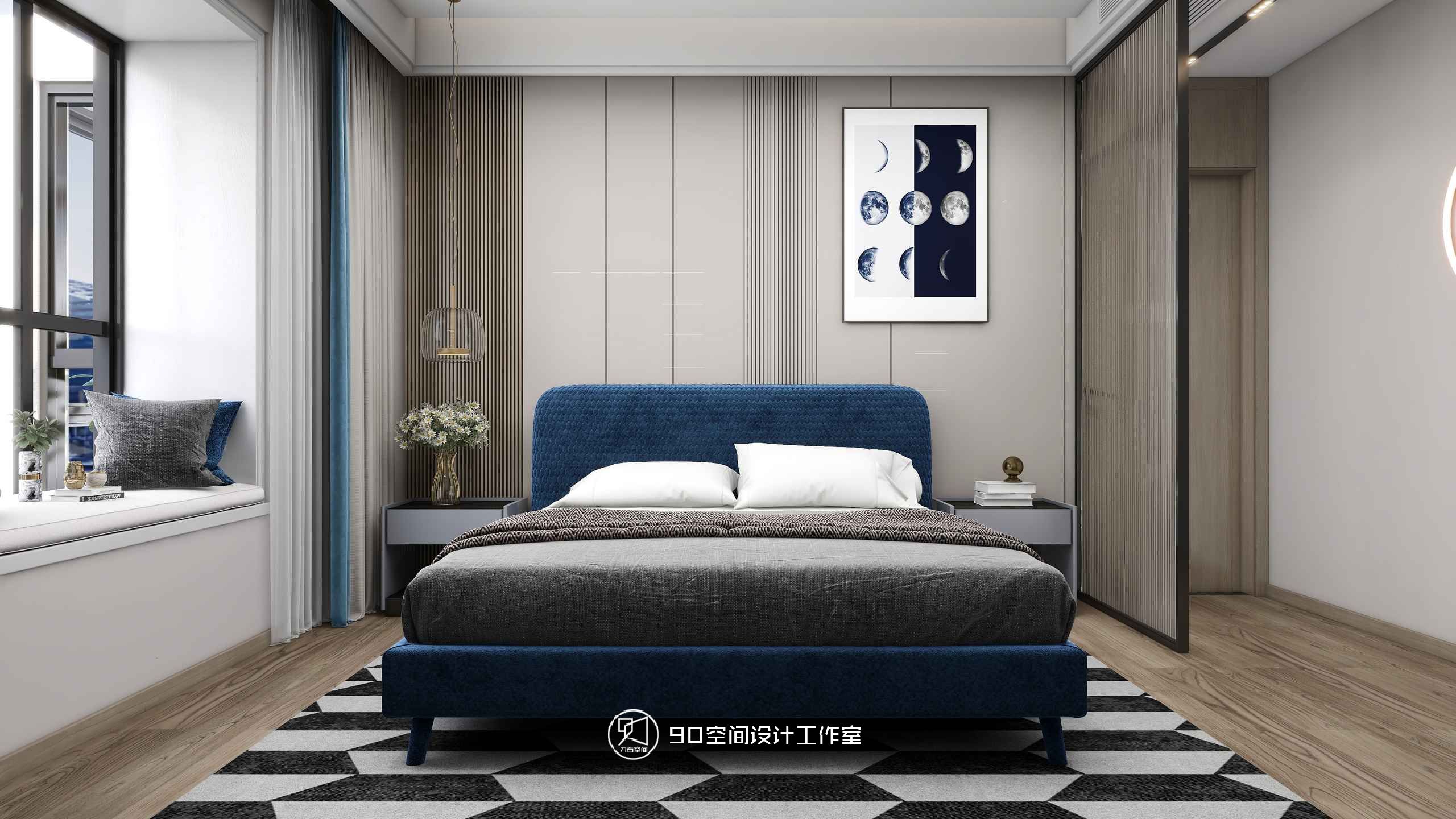 绿意浓情 · 轻奢风格 125 平方 3 室 2 厅 2 卫设计-56