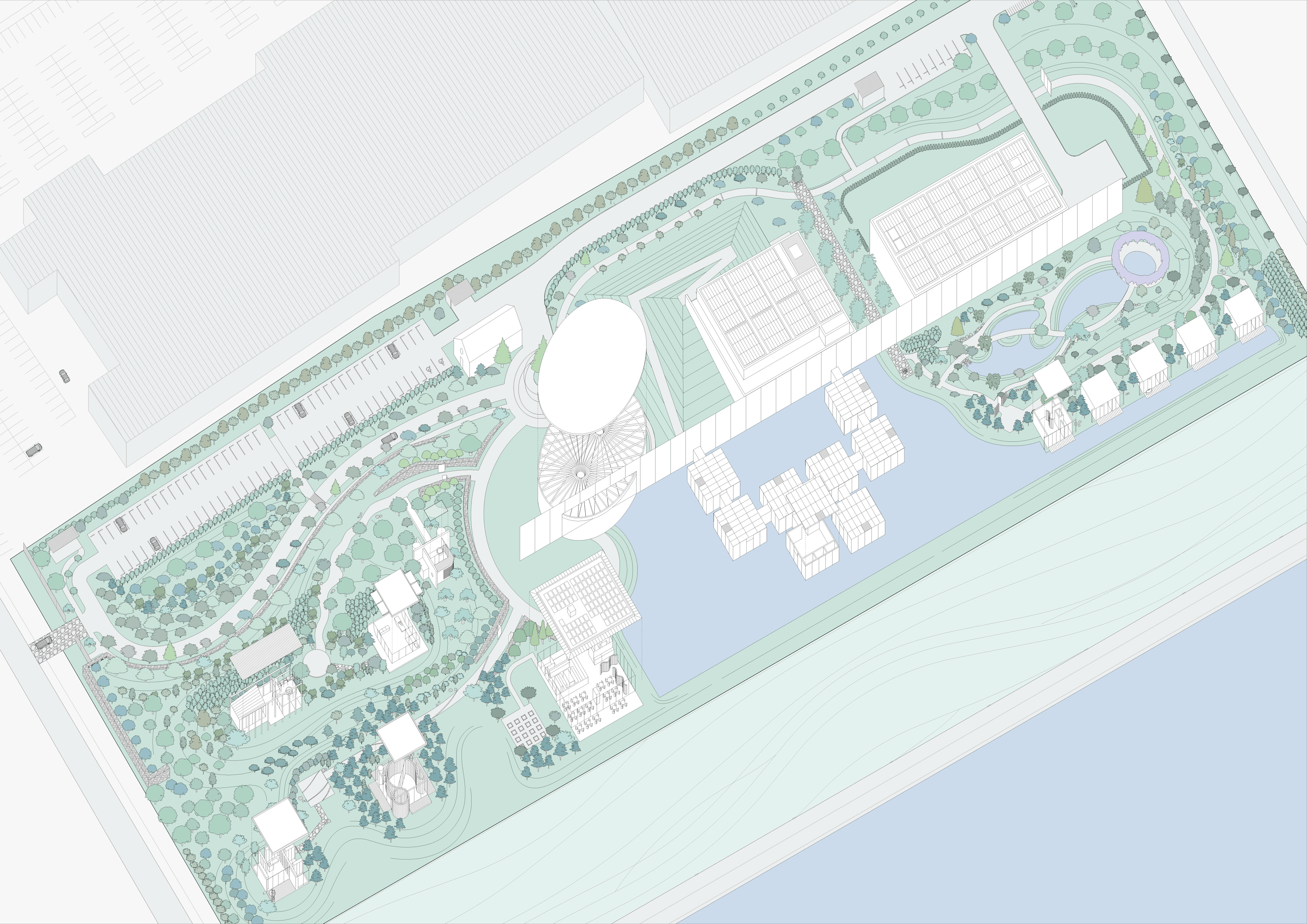 下瀨藝術花園別墅（SIMOSE ART GARDEN VILLA）丨日本丨日本建筑师坂茂（Shigeru Ban）-20