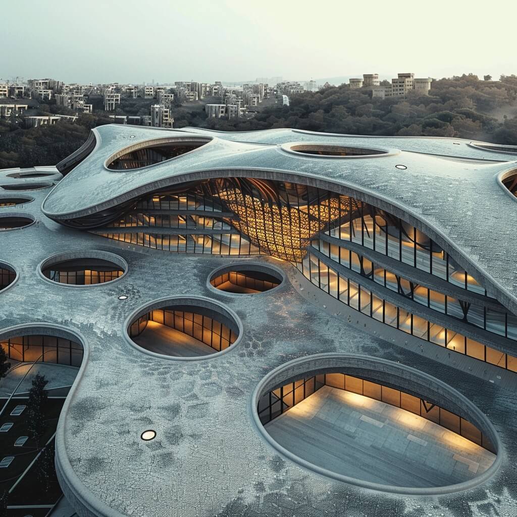 丘比内赫体育场丨卡塔尔多哈丨Green Clay Architecture-8