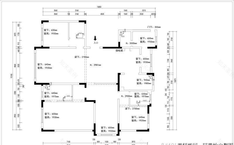 大连恒一集团南山首府500㎡美式风格样板间设计-34