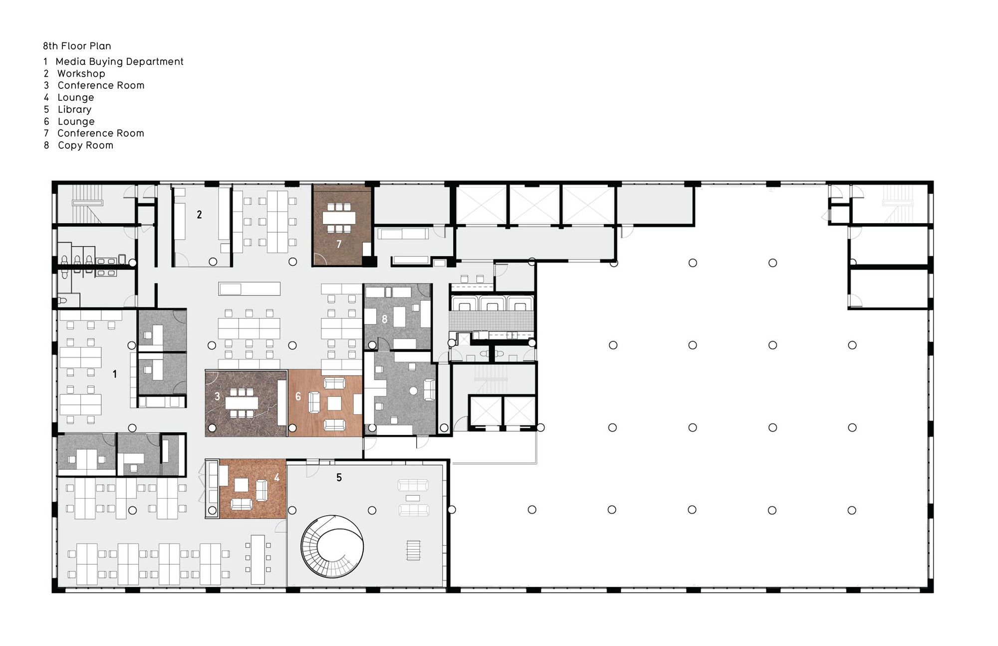 纽约 Wieden+Kennedy 办公室 | 极简空间,多元共享-60