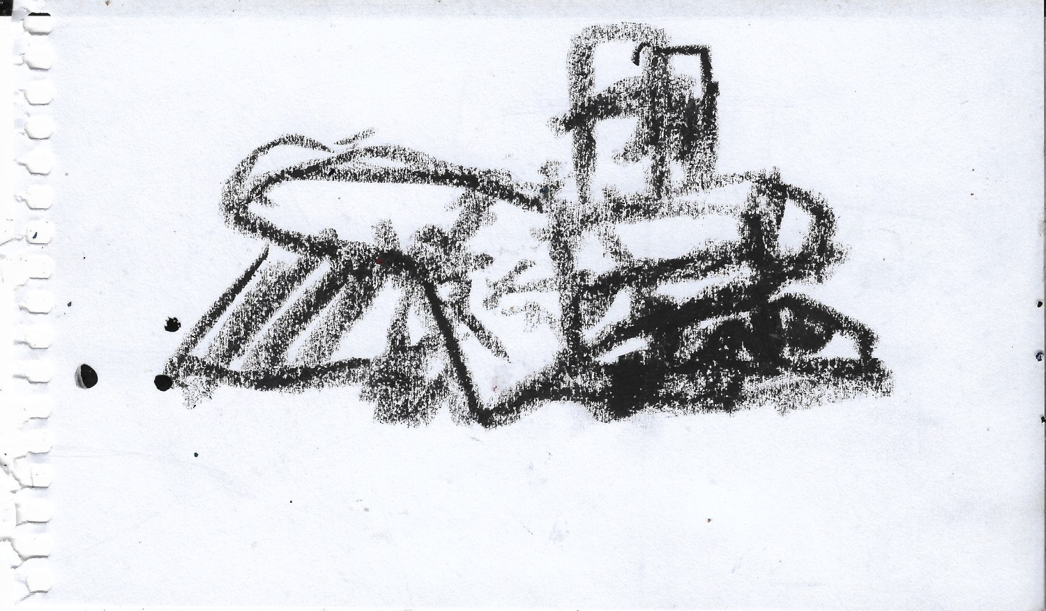 Architectural sketches - Buildings - Art - Bozelos-4