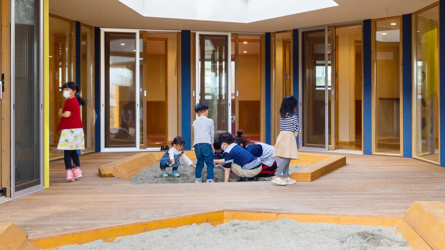 日本流山市幼儿园 KidsLabo丨日本千叶丨TeamLab Architects-26