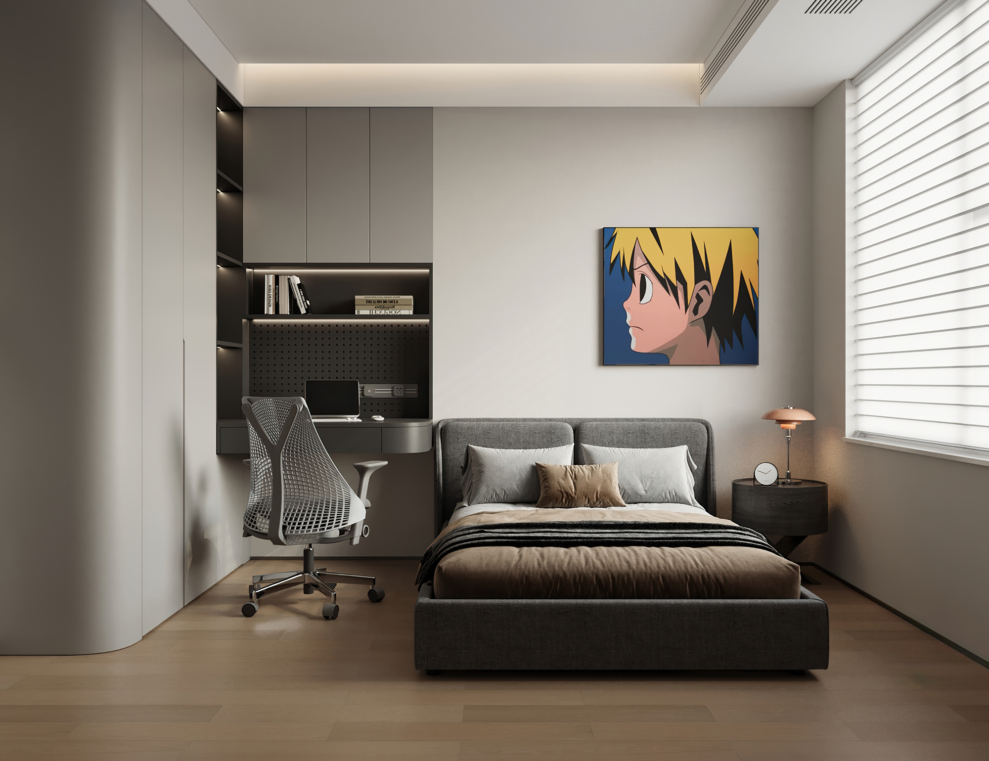 温州 170㎡极简平层丨中国温州丨魔戏空间设计-45