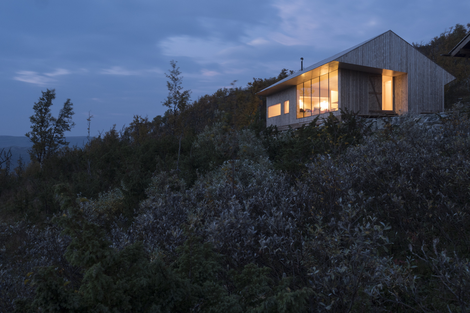 挪威高山小木屋，全年观景胜地-45