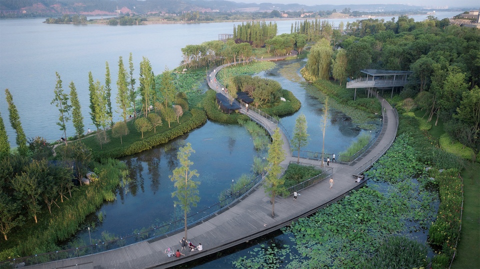 四川南滨江公园景观设计丨中国遂宁丨易兰规划设计院+四川省建筑设计研究院有限公司-41