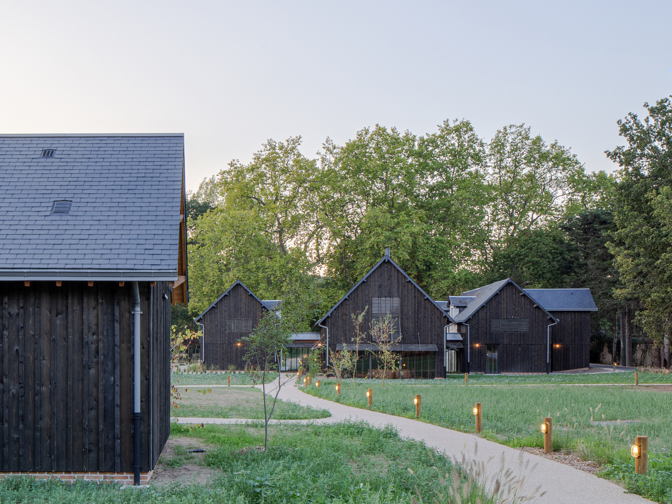 法国 Cheverny 城堡酒店扩建丨Collet Muller Architectes-33