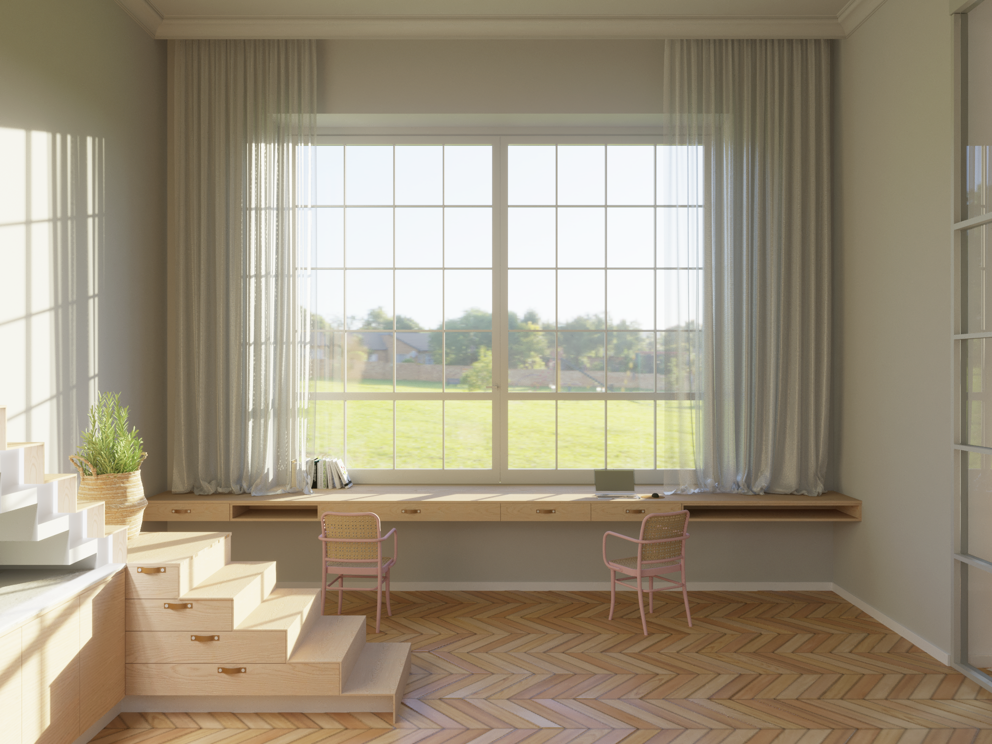 带阳台的阳光房-7