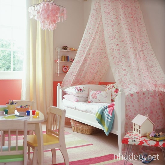 女童卧室古典风格装修设计-29