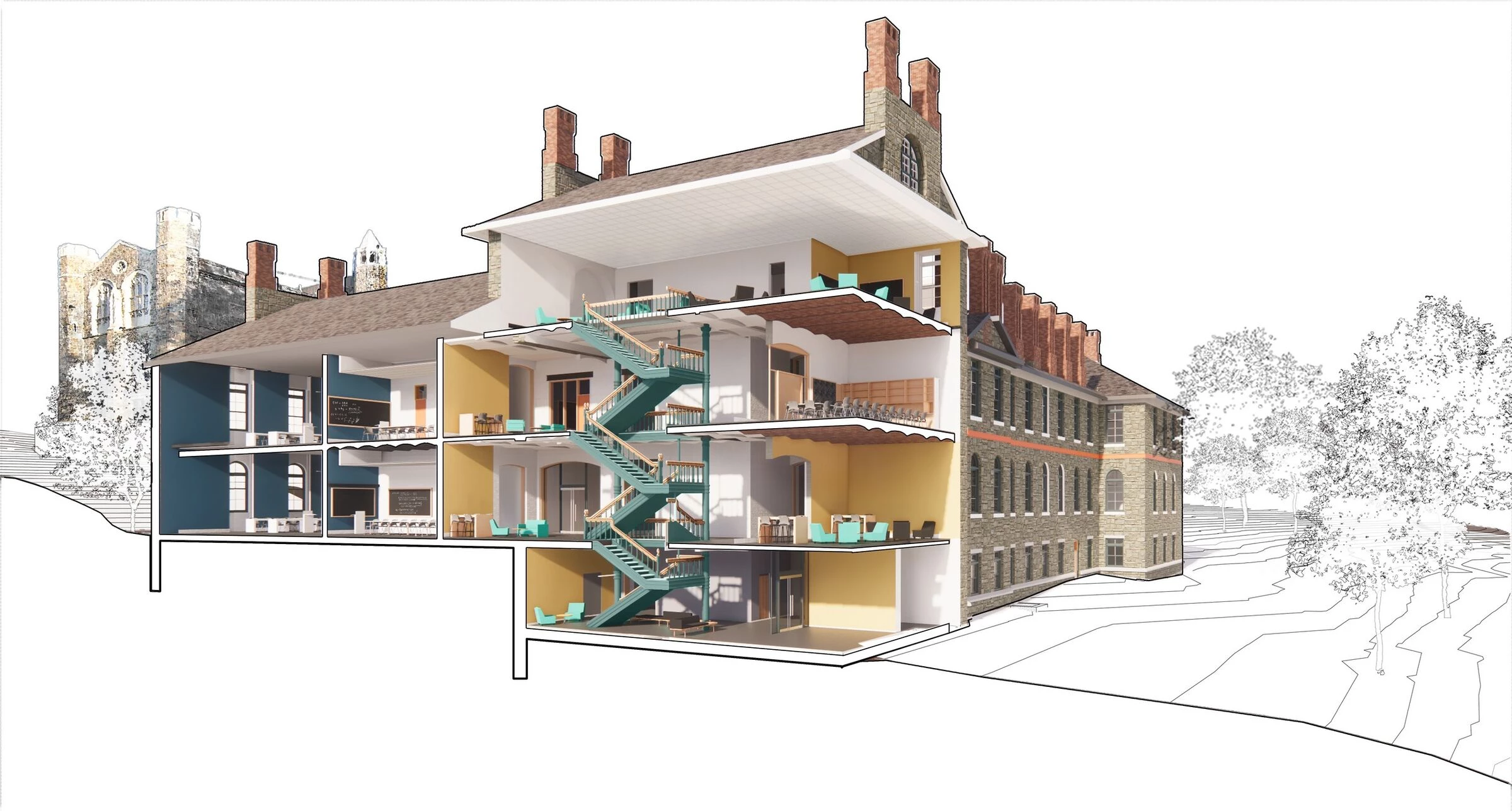 Chandler Ullmann Hall, Lehigh University-17