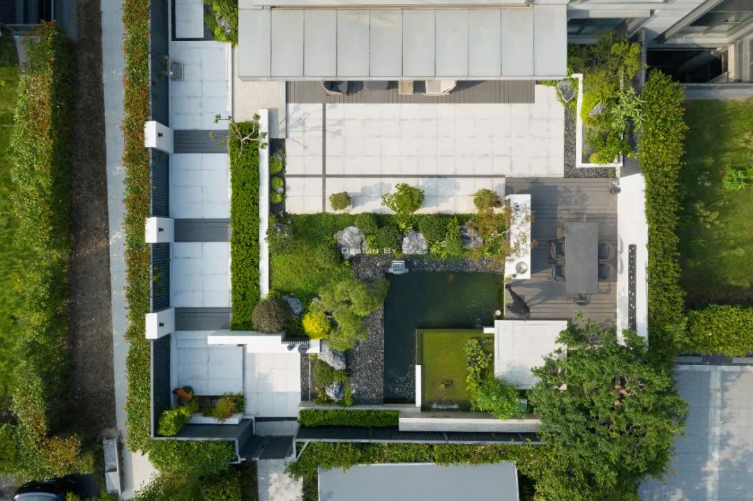 上海融创壹号院现代庭院景观设计丨中国上海丨纵合景观-2