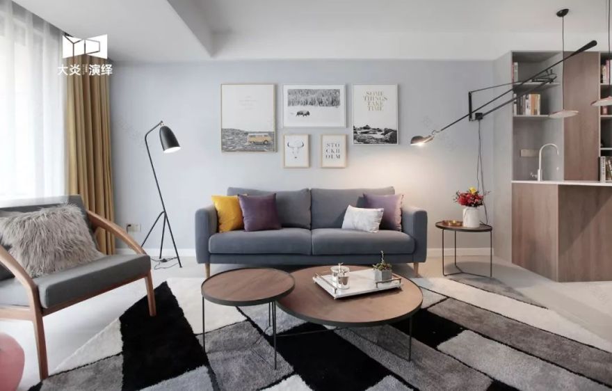 极简黑白灰,小户型 LOFT 变大 house-112