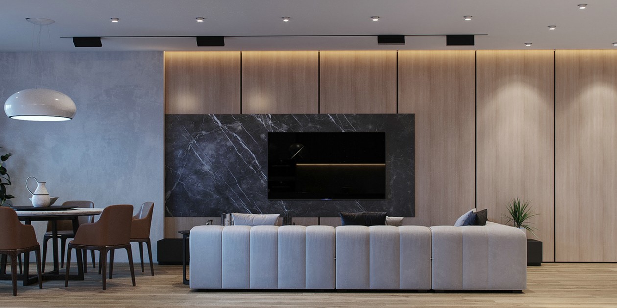 极简遇上灯光，品质气质合体-1