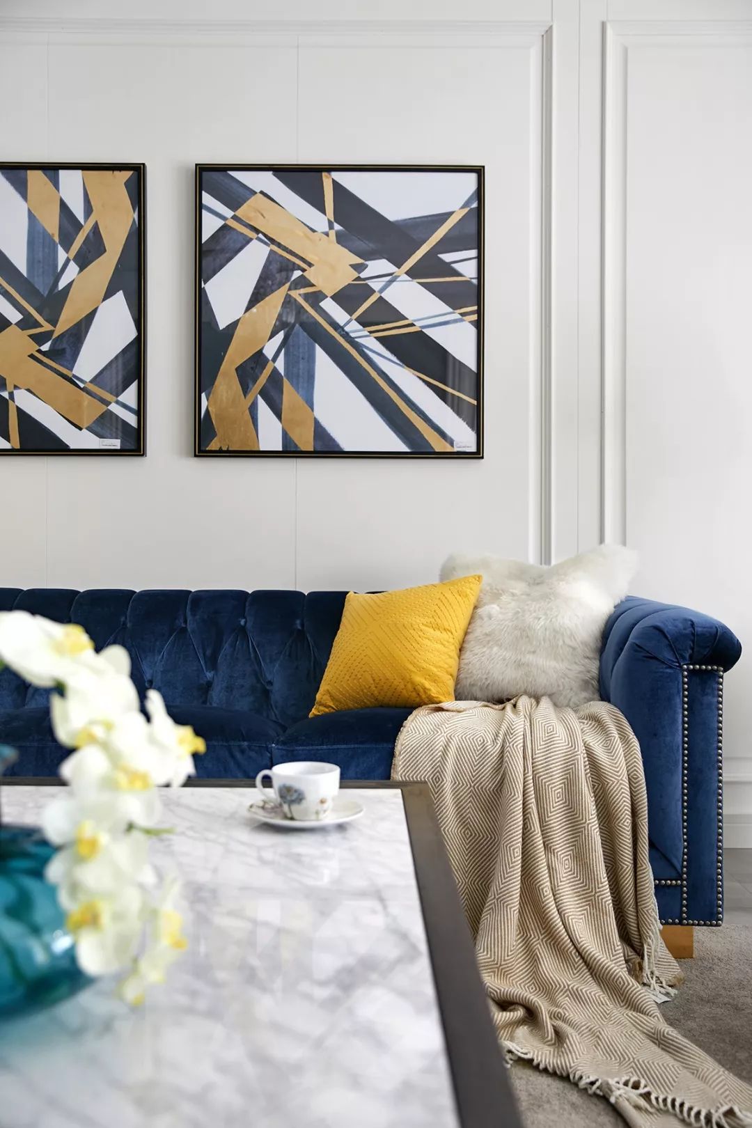 陈琴芳 | 余姚万里·世纪豪庭的轻奢美式家居设计-3