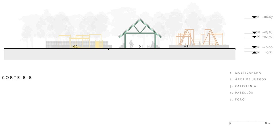 CTM Culhuacán住宅区公共空间改造丨墨西哥墨西哥城丨AMASA Estudio-38