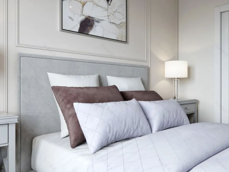 莫斯科现代轻奢高级质感的居住空间-34