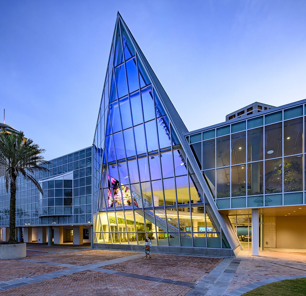 Crystalline volume added to Audubon Aquarium and Insectarium in New Orleans | CambridgeSeven-4