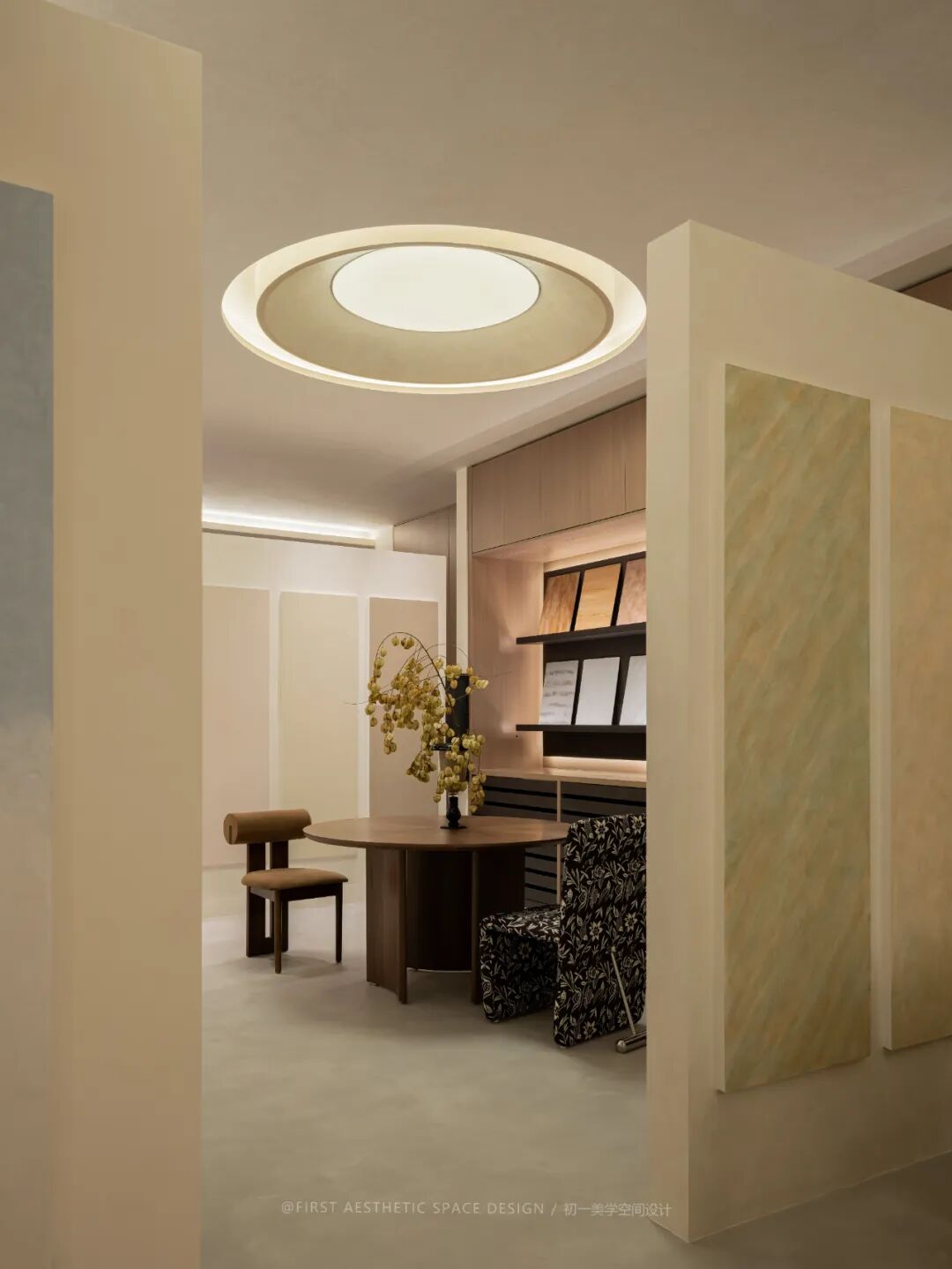 TULLIO艺术涂料展厅设计丨初一美学空间设计-26