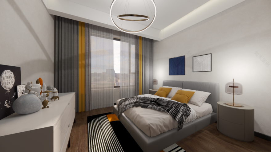 青云阙 188㎡软装设计丨堇尚悦设计-17