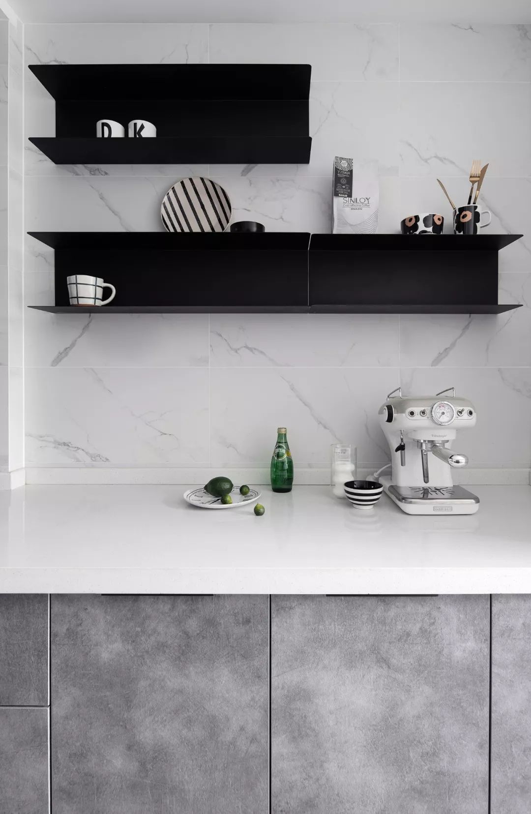 85㎡水电云立方套三双卫,绿色艺术空间的焕新设计-86