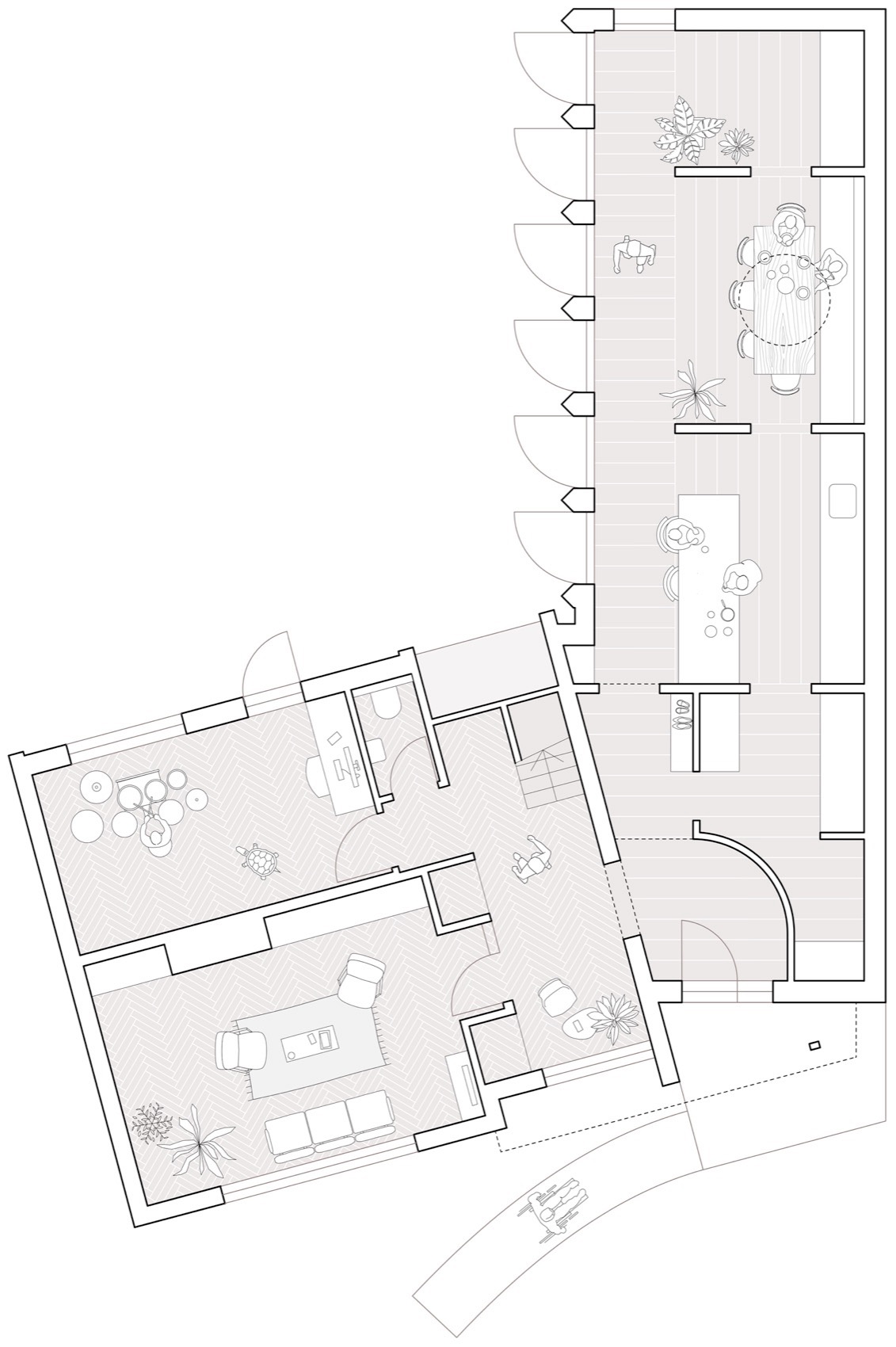 三角屋丨英国伦敦丨Artefact-59