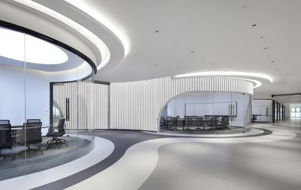 荣庆物流中国总部公共办公区室内设计丨艾迪尔上海-31