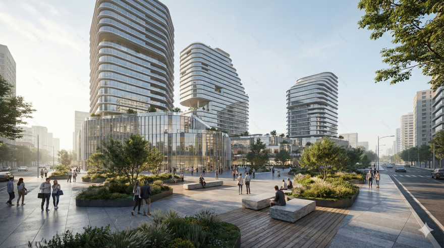 MIXED USE TOWERS CONCEPT(混合用途塔楼概念)丨埃及开罗丨Abdelrahman Khaled-13