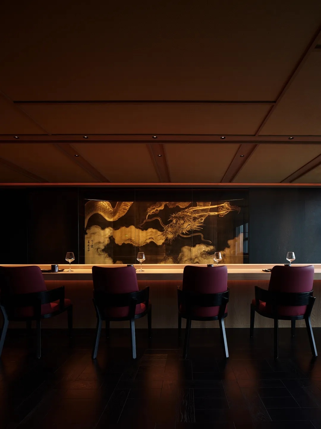 鸣辉正本料理宁波东部店丨中国宁波丨李一设计师事务所-25