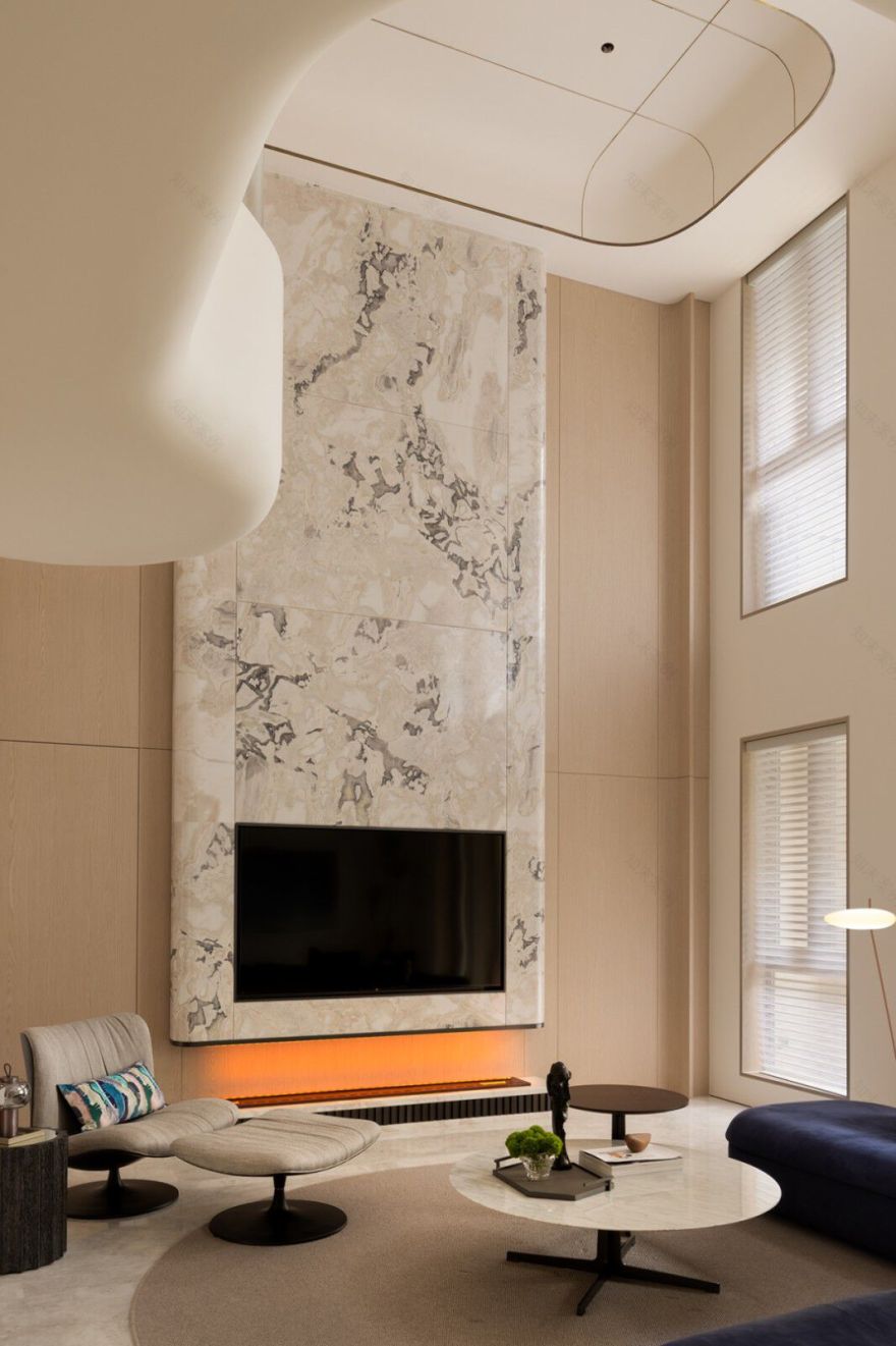 温州 350㎡置信别墅丨中国温州丨田雨室内设计工作室-10