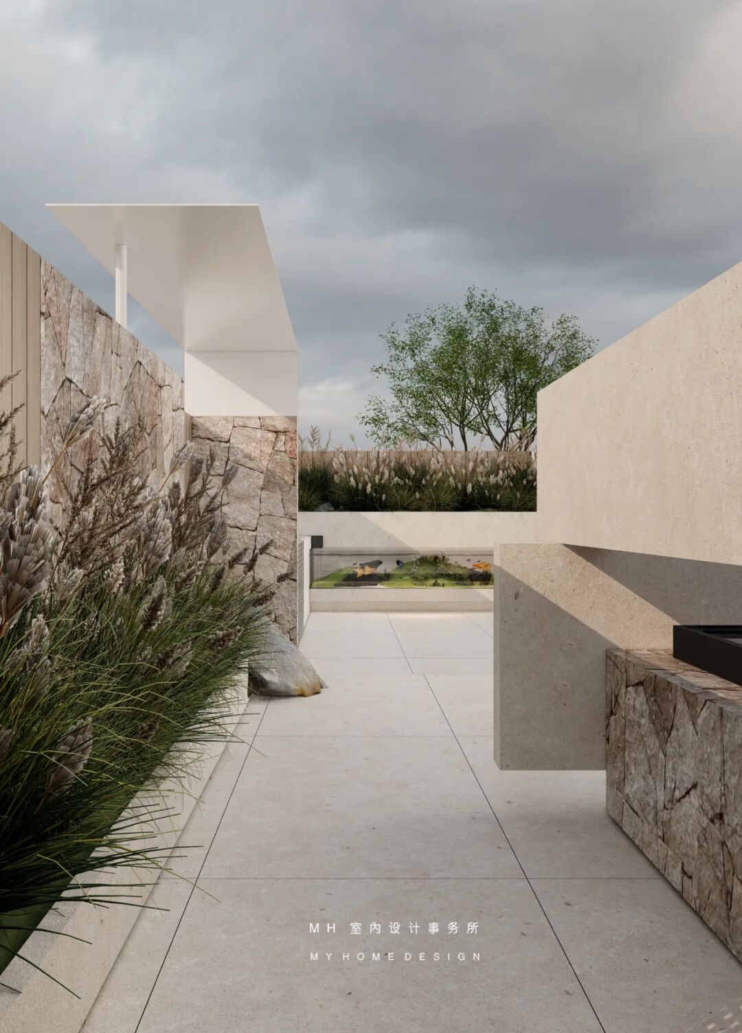 【首发】MH设计新作：自由·归属▏当代豪宅的极简艺术，让生活更有腔调-215