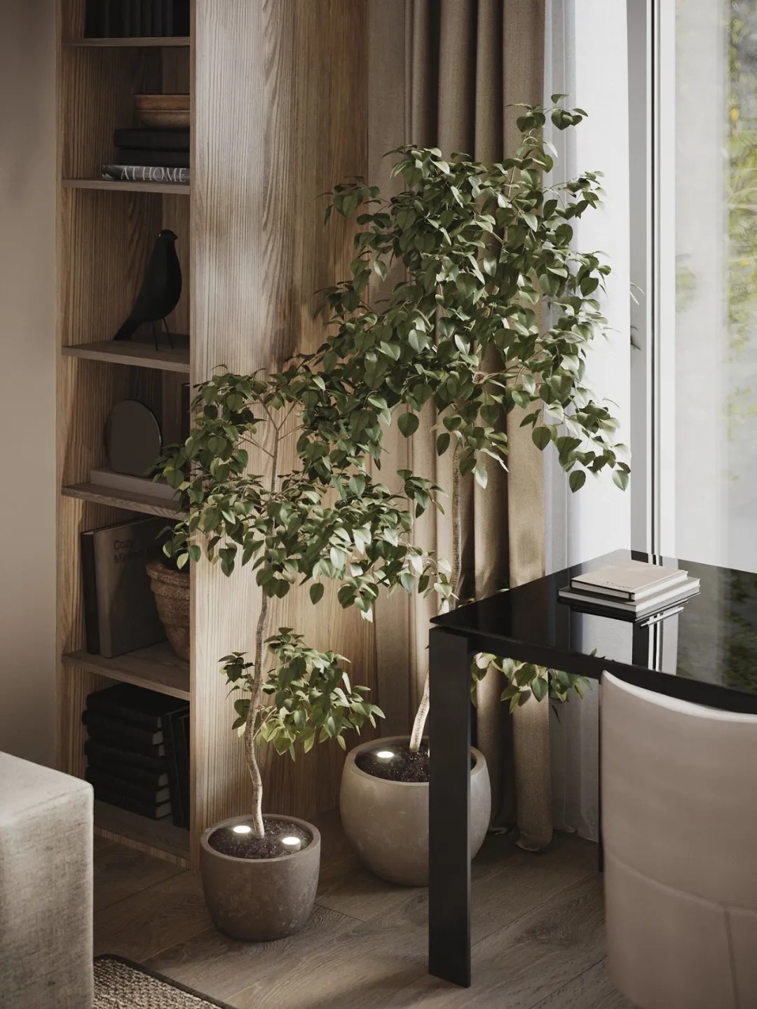 现代原本家居风的住宅-24