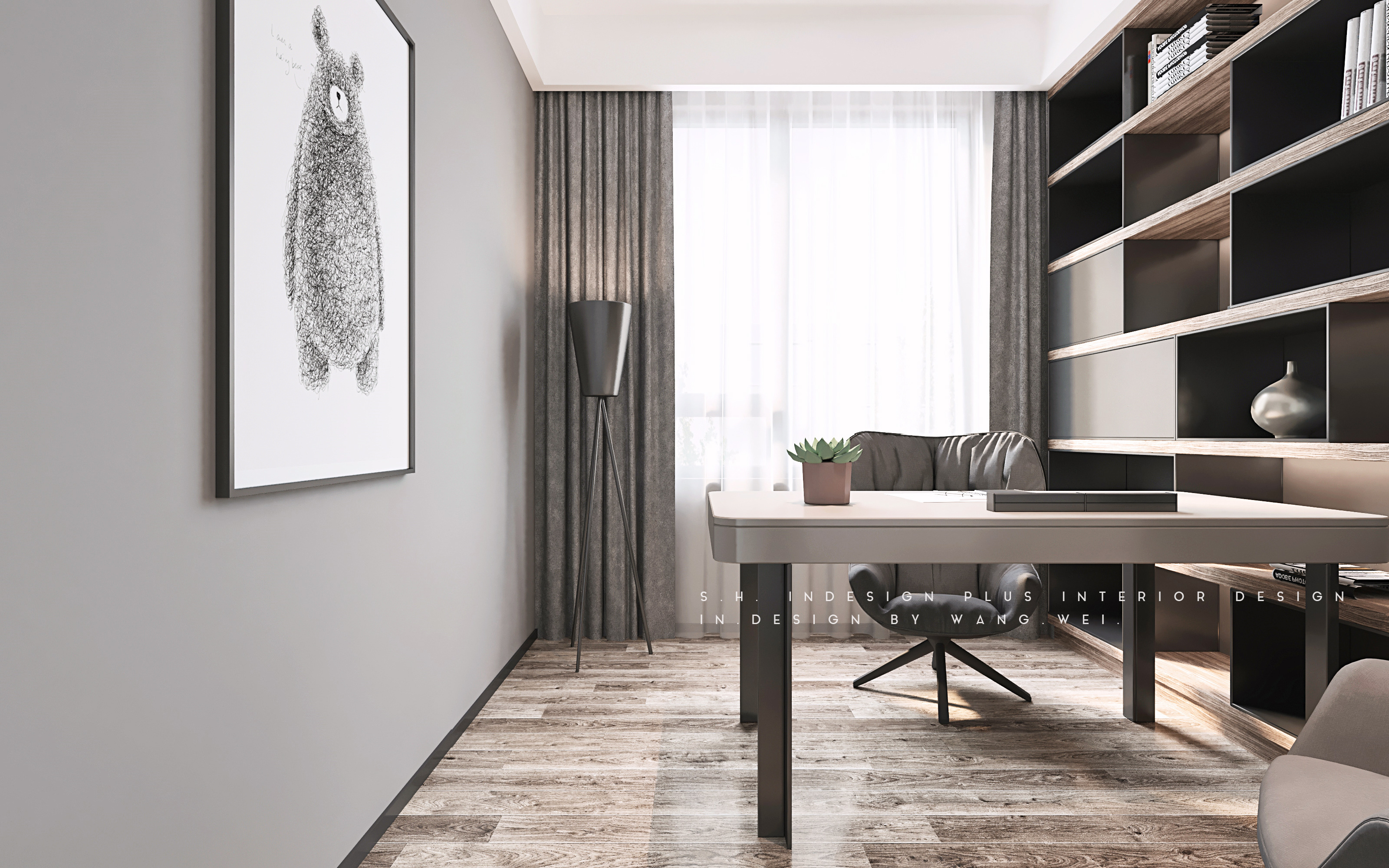 “盒子空间”理念下的南京 140 平设计佳作-16