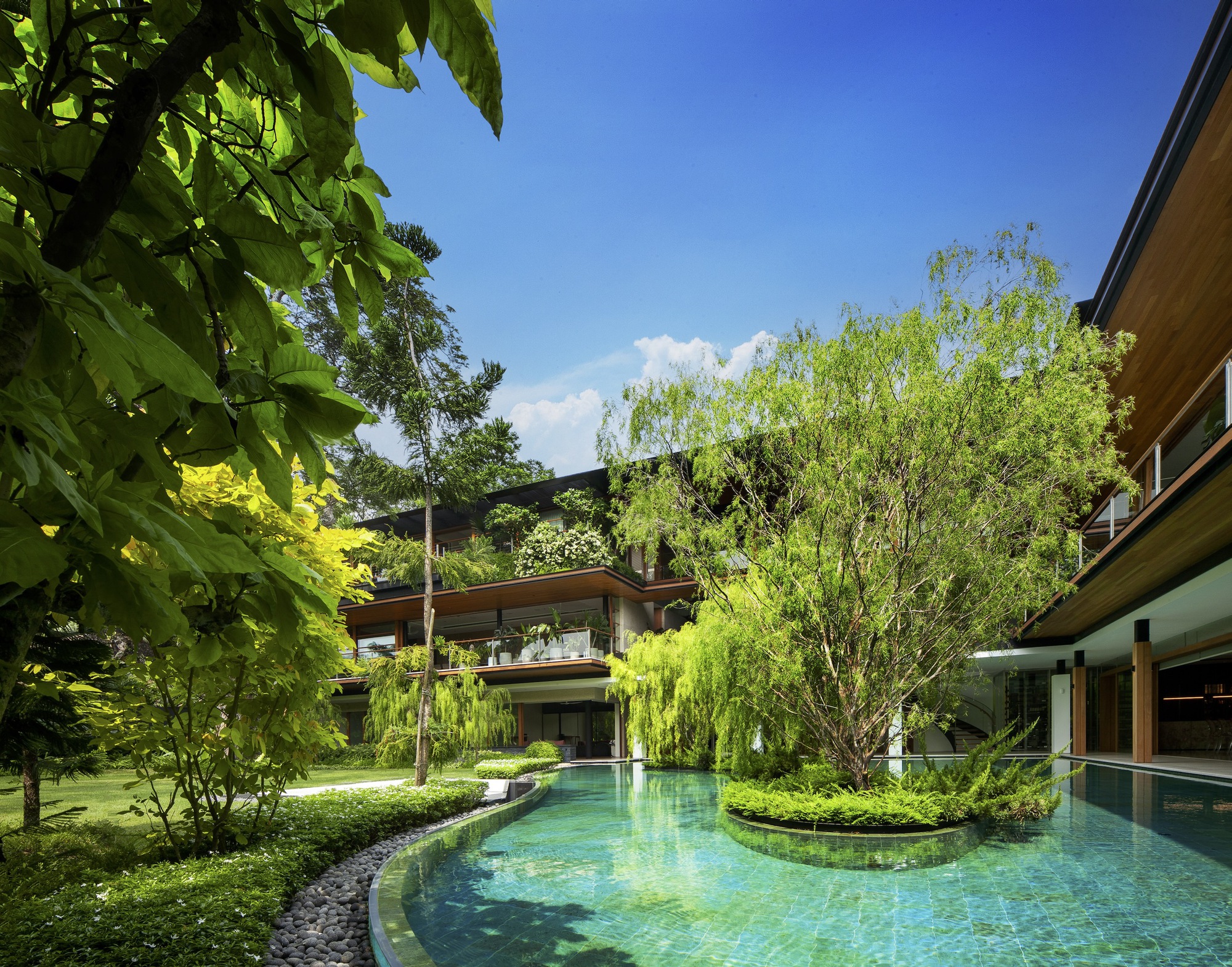 雨树屋丨新加坡丨Guz Architects-28