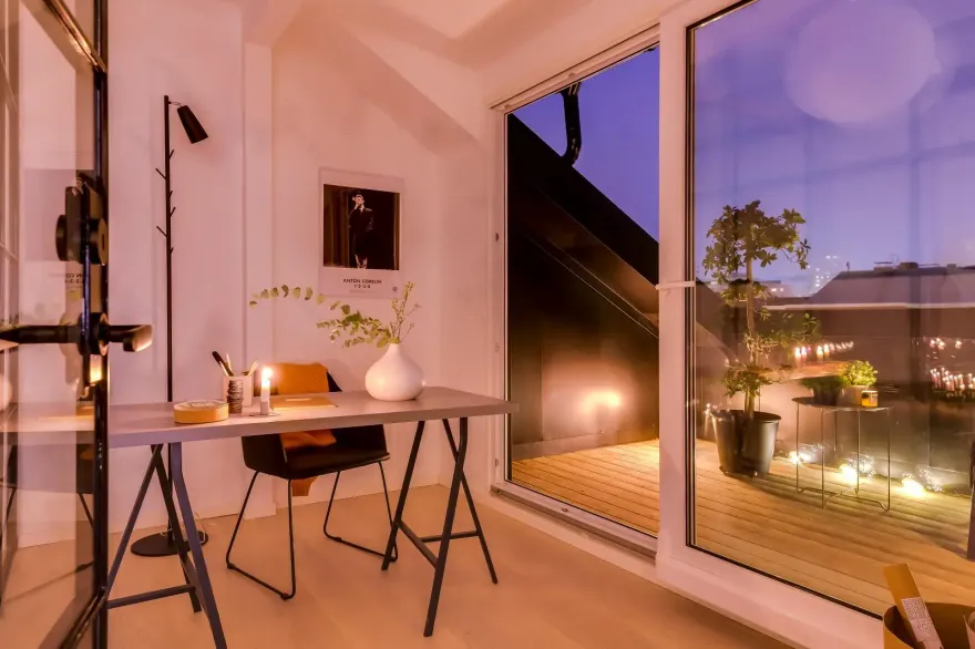 瑞典 85 平米公寓的梦幻夜晚-24