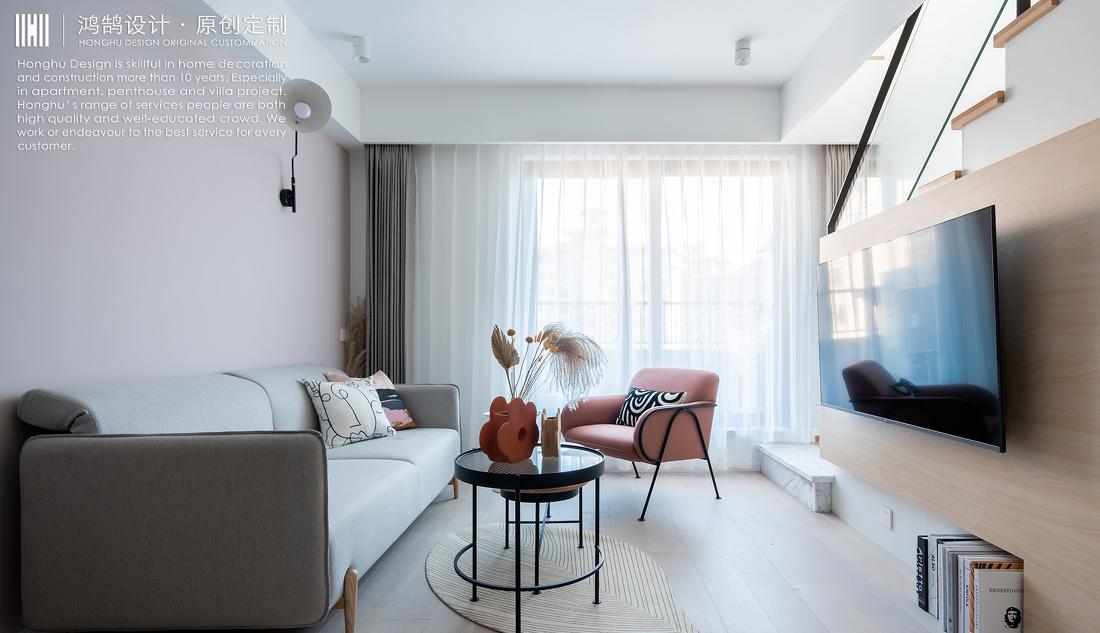 折叠楼梯变直线，小阁楼变时尚现代居-0