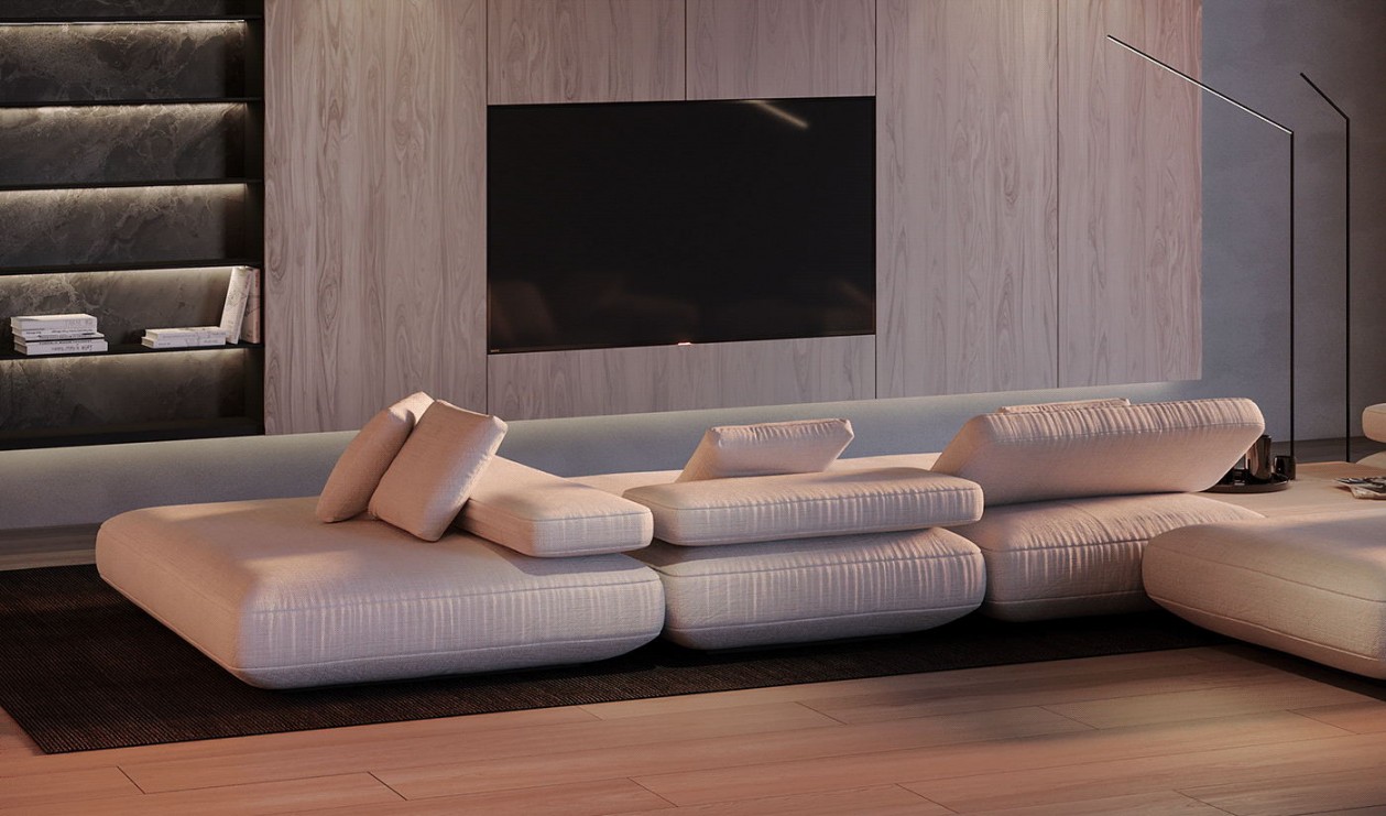 暖色调空间设计 夕阳的气息，既温暖又温馨-3