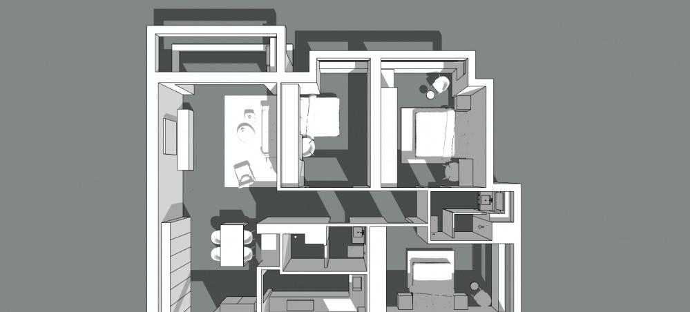 原木++ 胭脂红,打造复古温馨家居空间-5