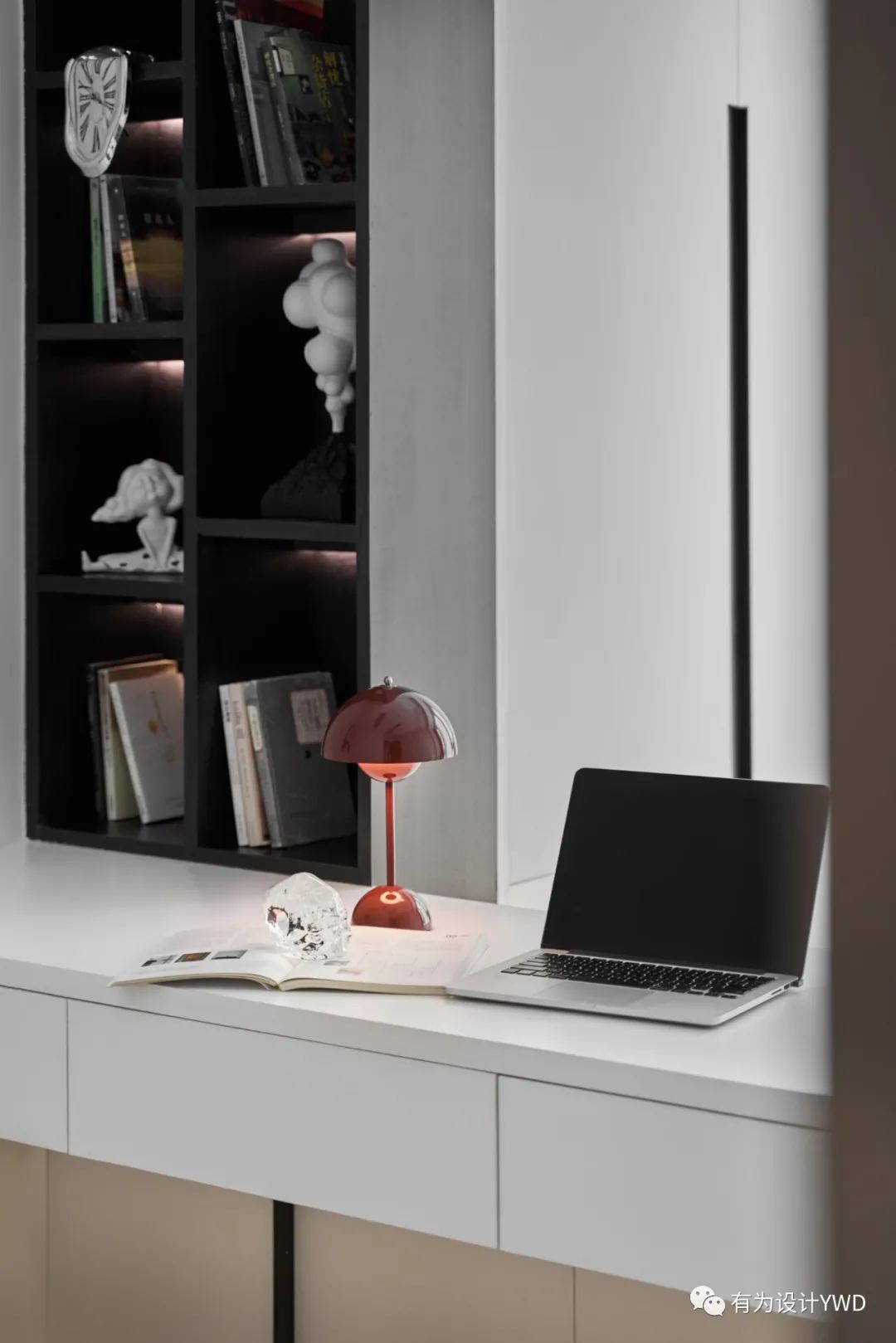 意式轻奢,橙色余晖下的 158㎡大宅设计丨中国佛山丨佛山有为室内设计有限公司-50