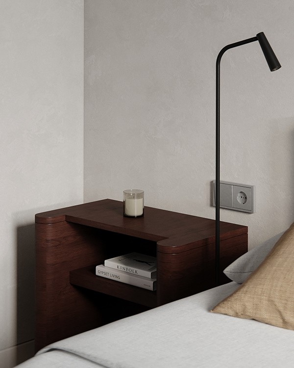 中性色系公寓设计  不一样的设计感-22