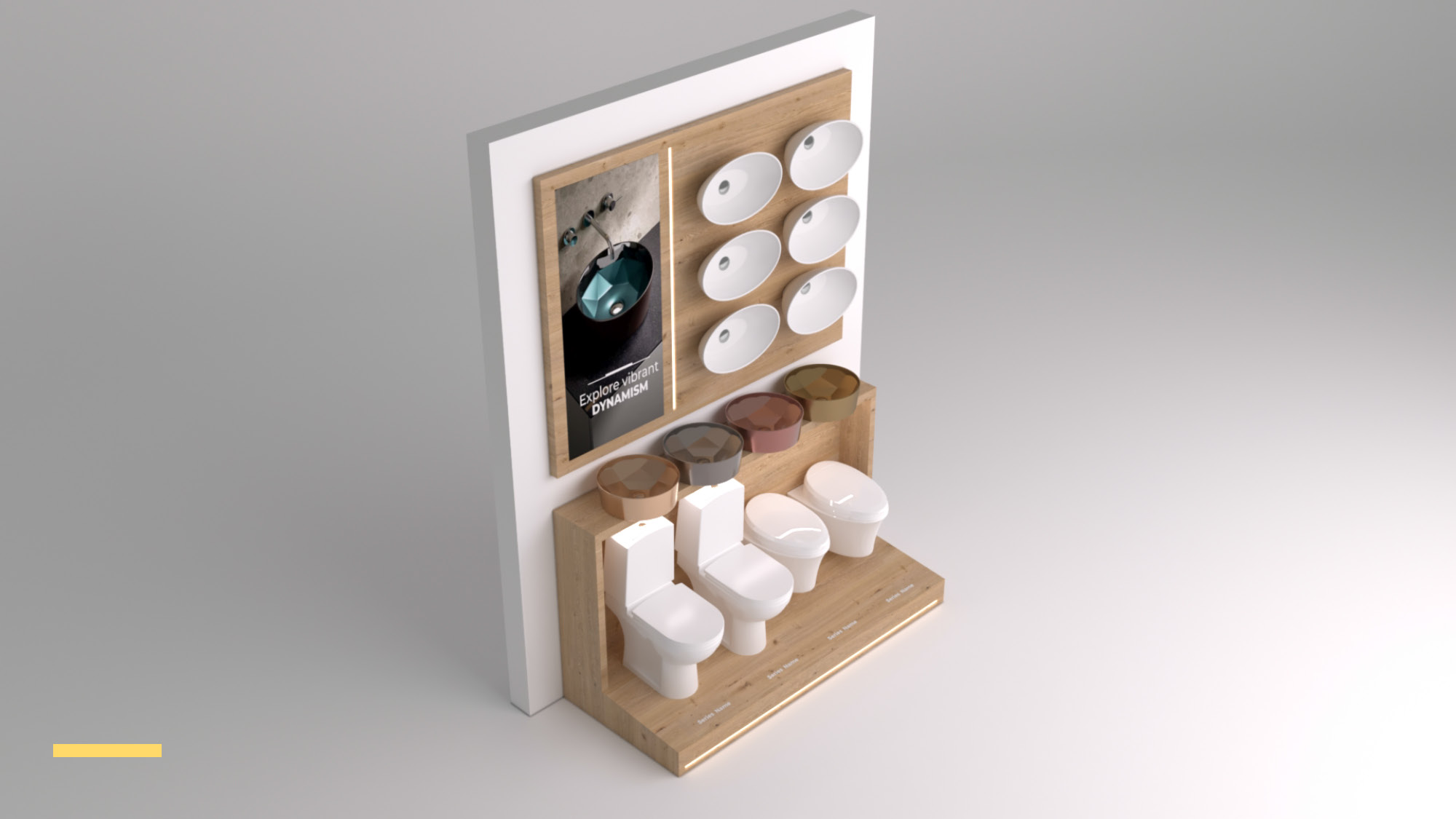 Sunhearrt Bathware - Modular Display-31