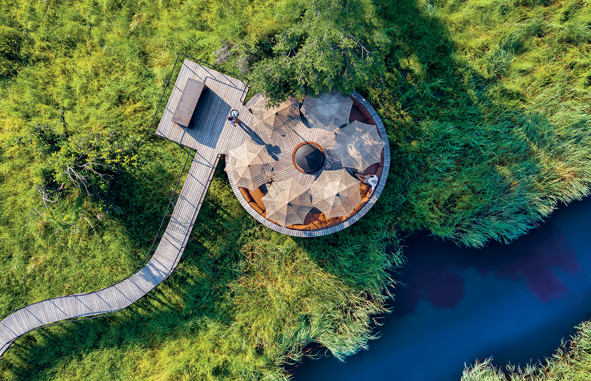 Xigera: Designed to Disappear into Its Setting in the Okavango Delta | VISI-1