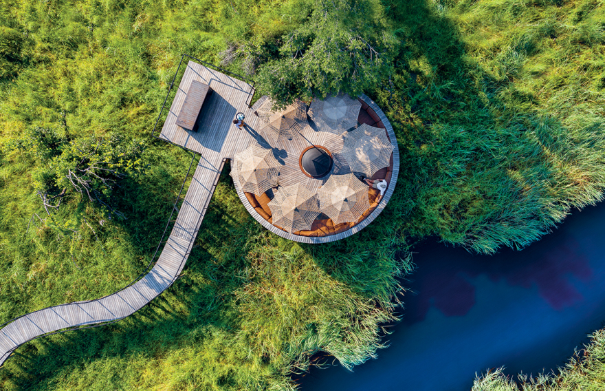 Xigera: Designed to Disappear into Its Setting in the Okavango Delta | VISI-1