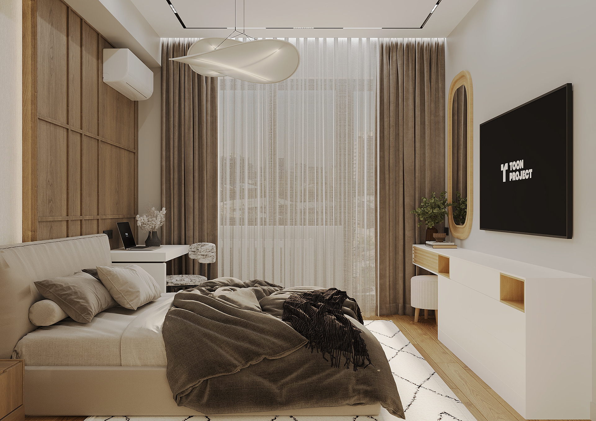 斯堪的纳维亚风格与西班牙风格结合室内设计丨亚美尼亚丨Nelly Manukian,toon.project-30